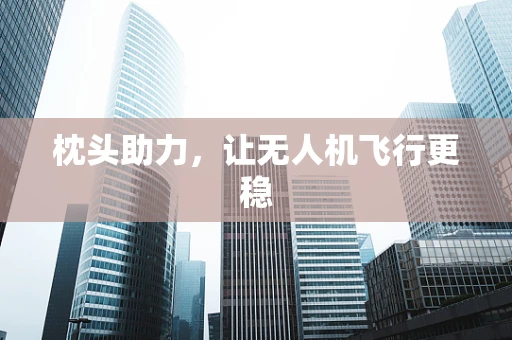 枕头助力，让无人机飞行更稳