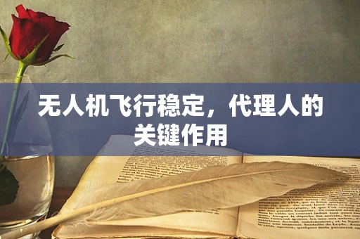 无人机飞行稳定，代理人的关键作用