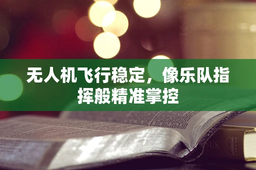 无人机飞行稳定，像乐队指挥般精准掌控