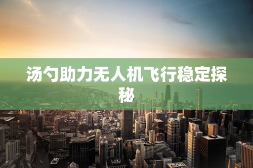 汤勺助力无人机飞行稳定探秘