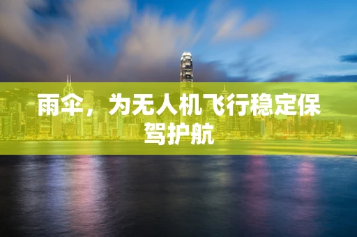 雨伞，为无人机飞行稳定保驾护航