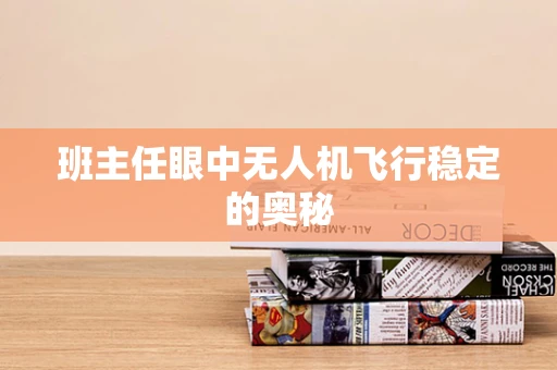 班主任眼中无人机飞行稳定的奥秘