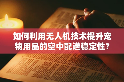 如何利用无人机技术提升宠物用品的空中配送稳定性？