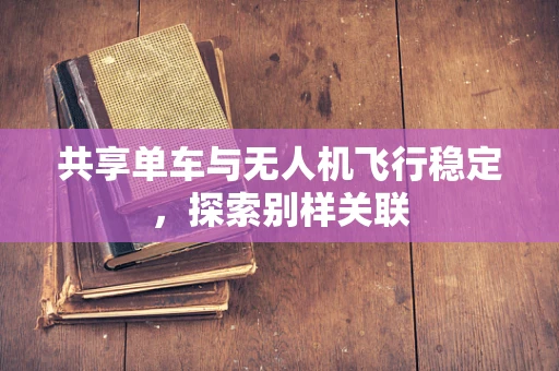 共享单车与无人机飞行稳定，探索别样关联