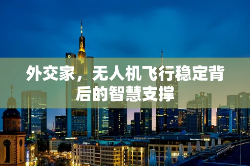 外交家，无人机飞行稳定背后的智慧支撑