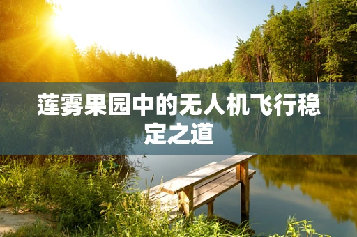 莲雾果园中的无人机飞行稳定之道