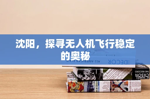 沈阳，探寻无人机飞行稳定的奥秘