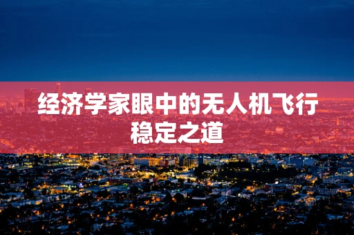 经济学家眼中的无人机飞行稳定之道