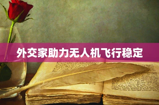 外交家助力无人机飞行稳定