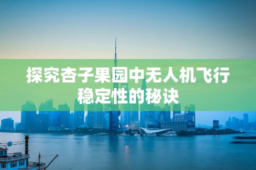 探究杏子果园中无人机飞行稳定性的秘诀