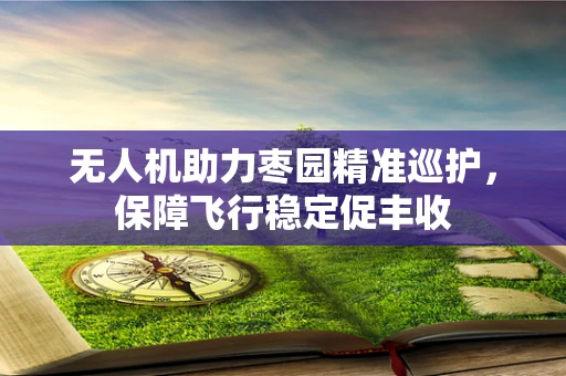 无人机助力枣园精准巡护，保障飞行稳定促丰收