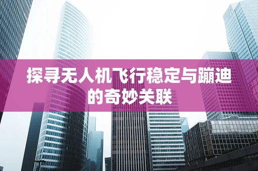 探寻无人机飞行稳定与蹦迪的奇妙关联