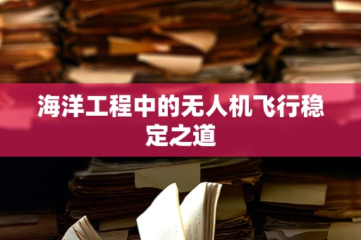 海洋工程中的无人机飞行稳定之道
