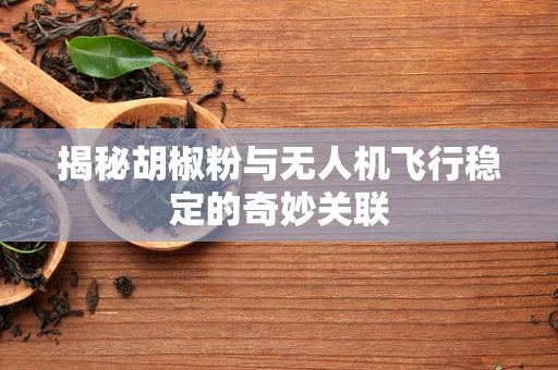揭秘胡椒粉与无人机飞行稳定的奇妙关联