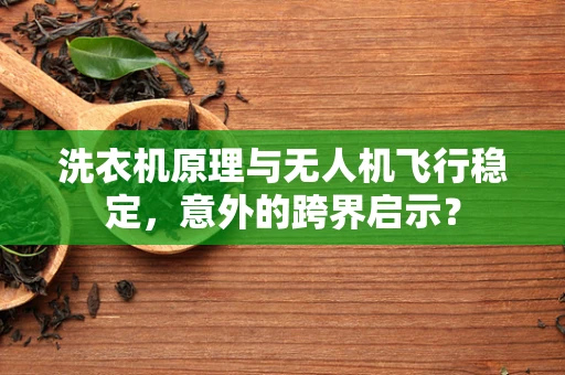 洗衣机原理与无人机飞行稳定，意外的跨界启示？