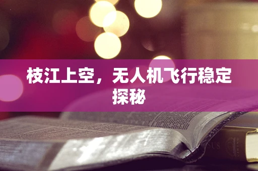 枝江上空，无人机飞行稳定探秘