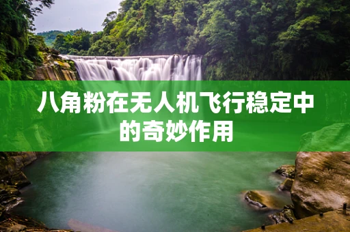 八角粉在无人机飞行稳定中的奇妙作用
