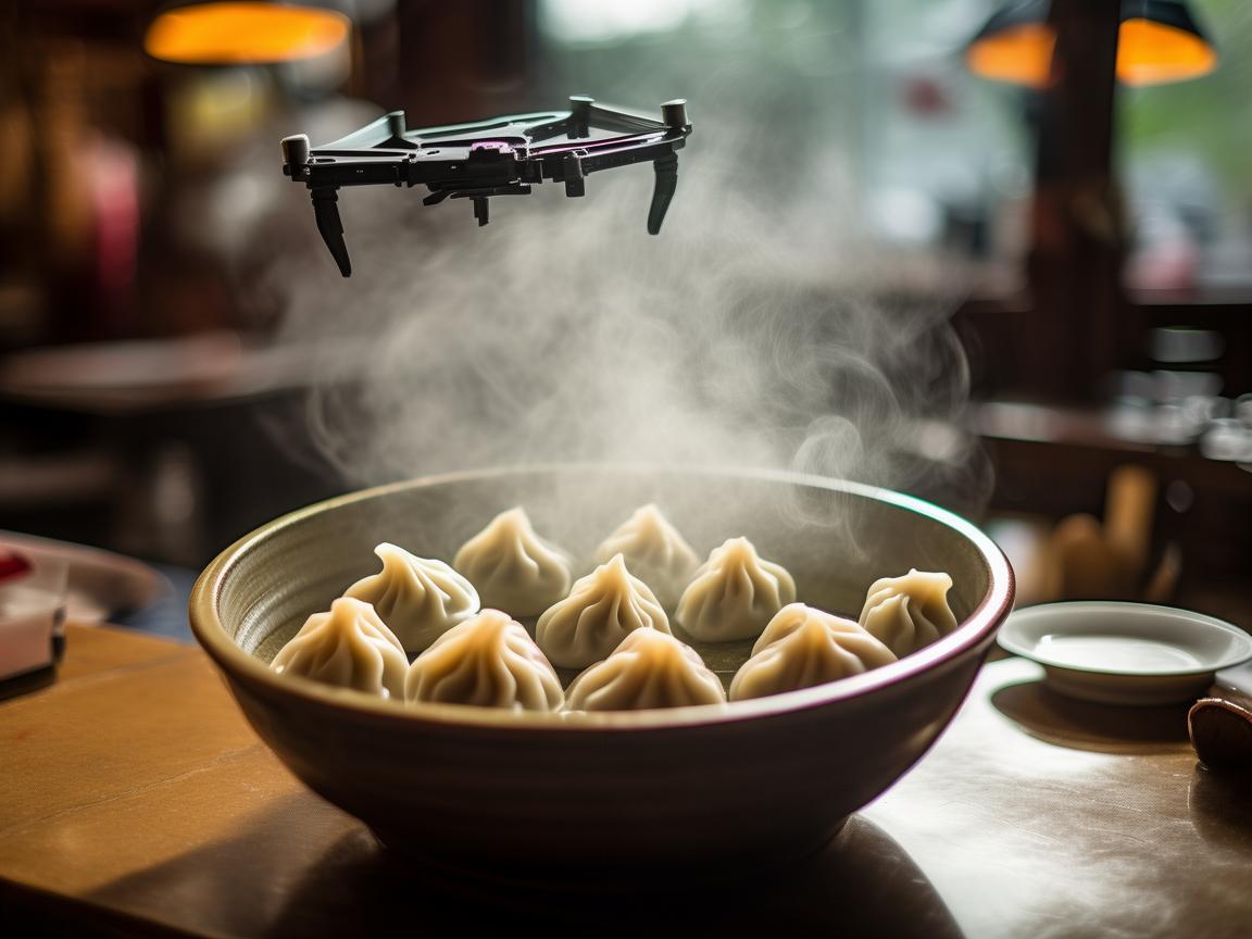 羊肉泡馍香飘处，无人机稳定巡航
