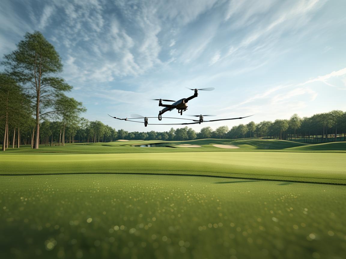 高尔夫球场无人机飞行稳定之道