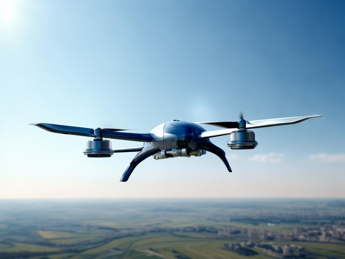 东营上空的无人机飞行稳定探索