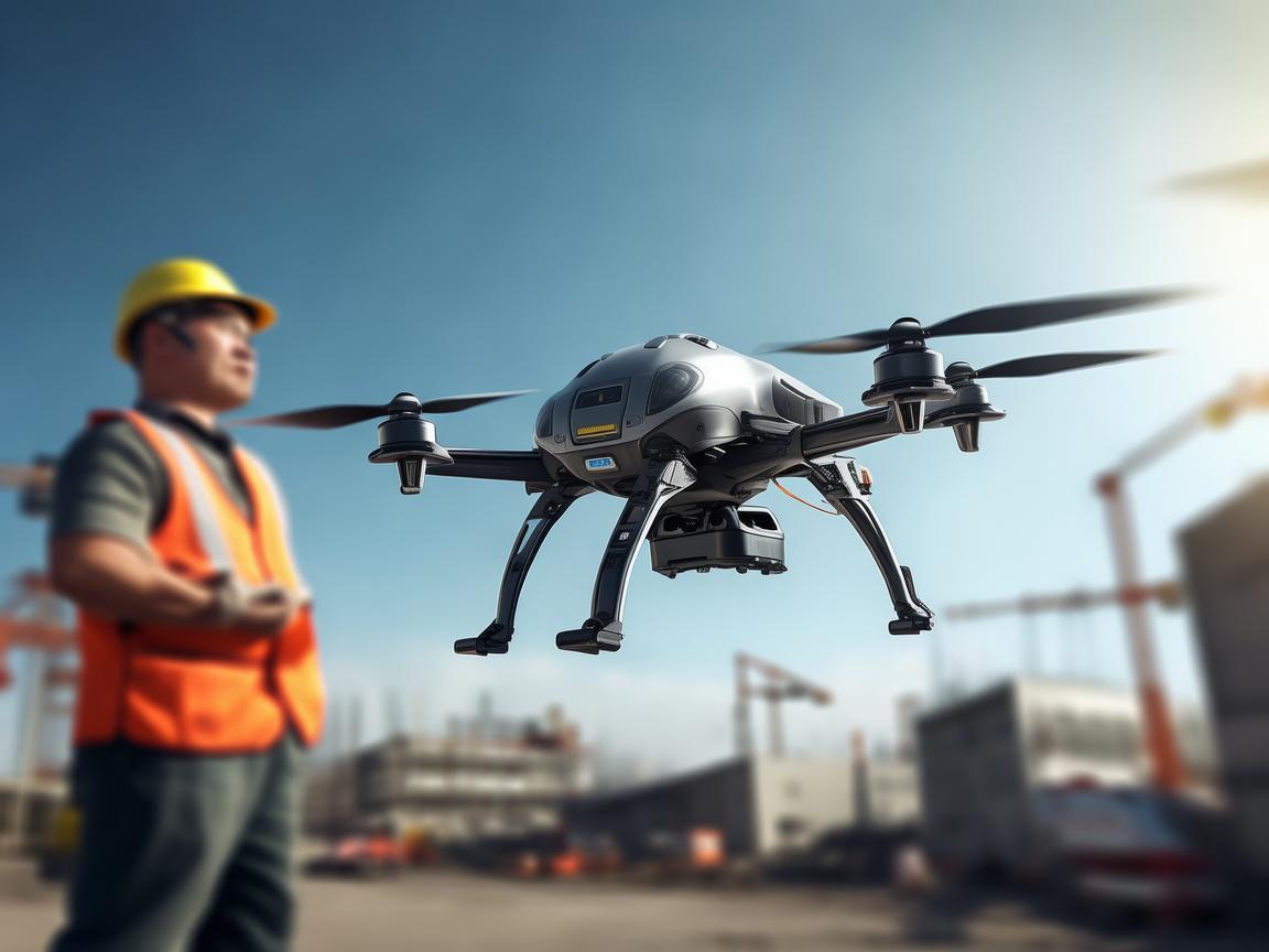 工人代表助力无人机飞行稳定