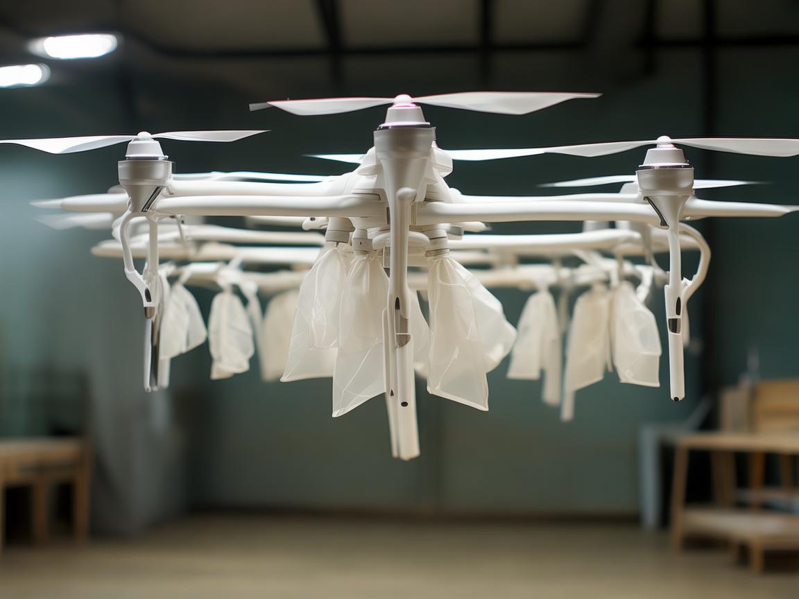 衣物整理袋助力无人机飞行稳定