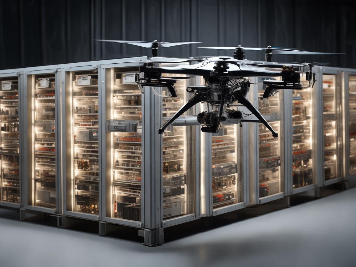 多层储物柜助力无人机飞行稳定