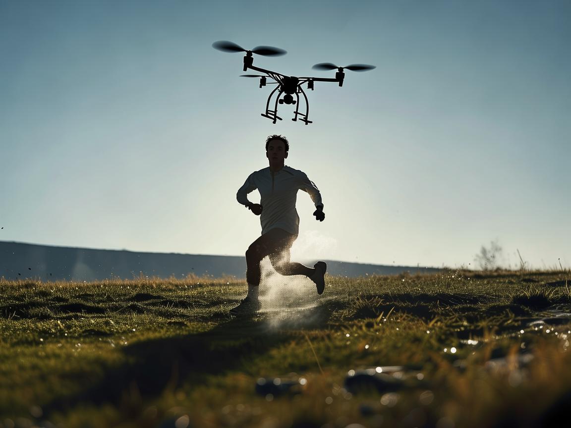 跑步与无人机飞行稳定的关联