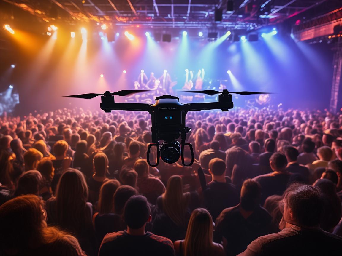 无人机助力演唱会巡演飞行稳定
