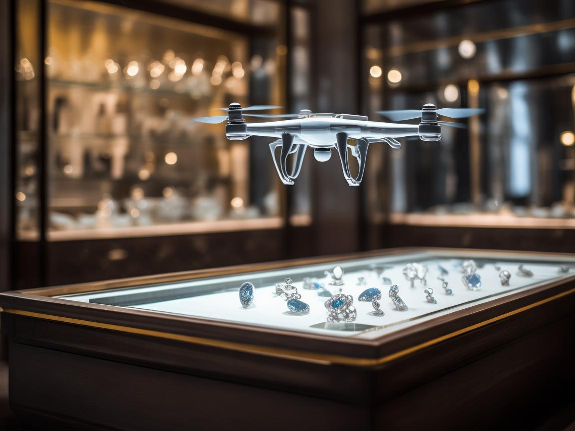 珠宝店内无人机飞行稳定秘籍