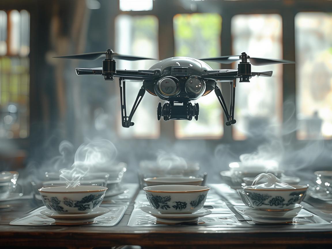 以茶具为载体，探寻无人机飞行稳定之道