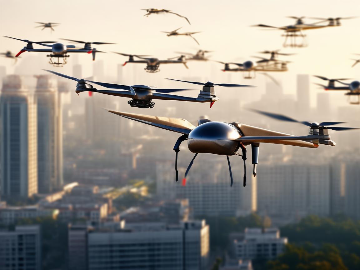 义乌上空的稳定之翼，无人机飞行技术探秘