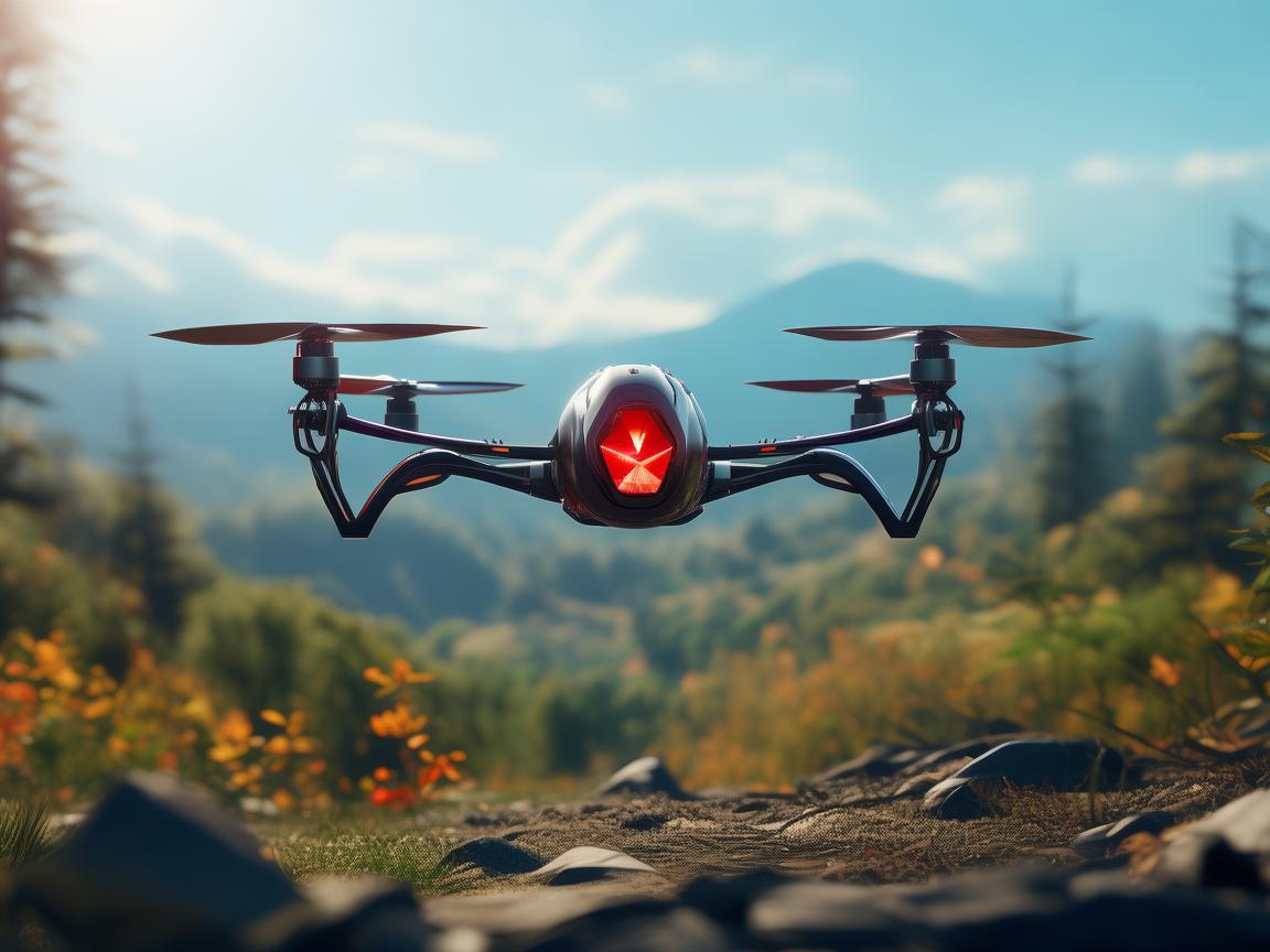 红宝石助力无人机飞行稳定