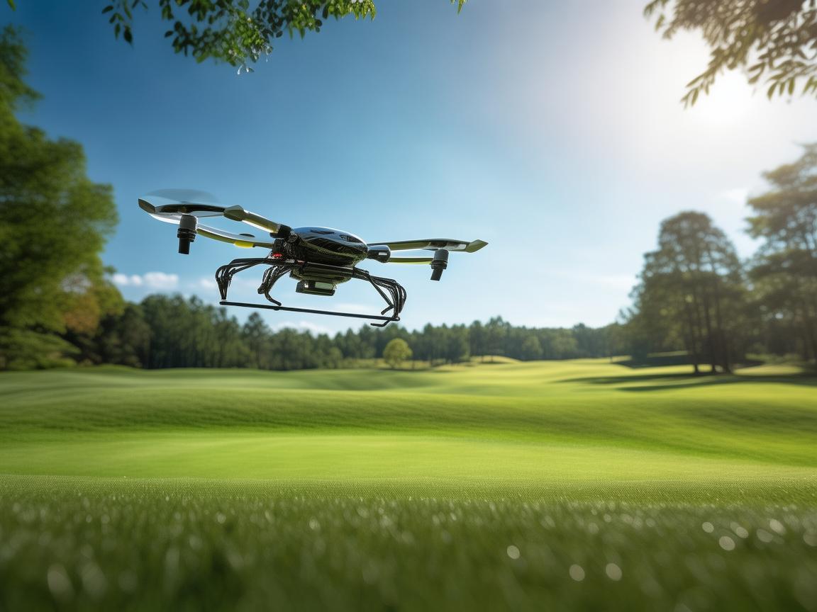 高尔夫场上的无人机飞行稳定秘籍
