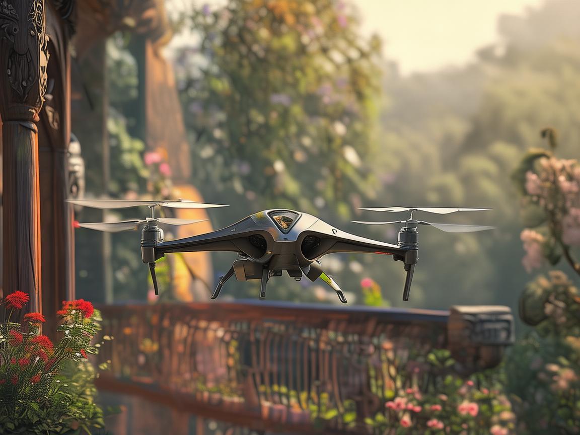 阳台柜上无人机的飞行稳定之道