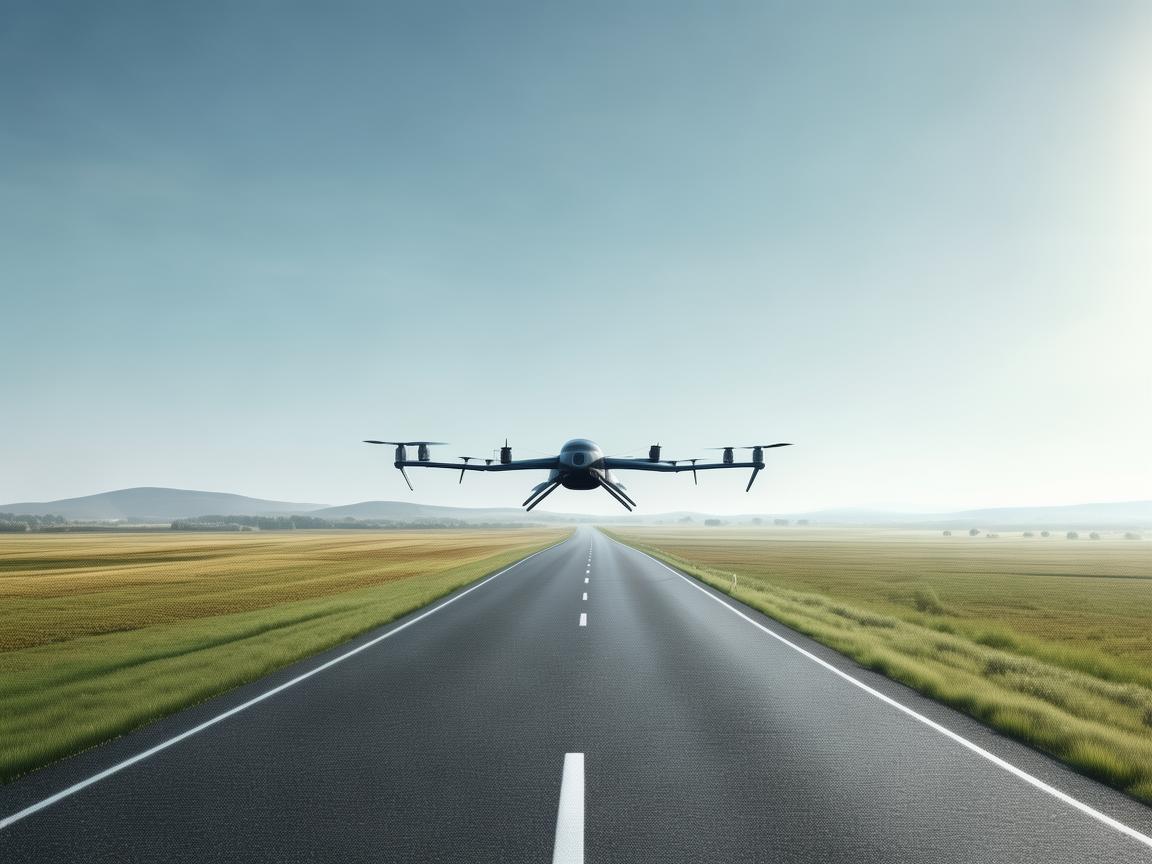 高速公路上的无人机飞行稳定之道