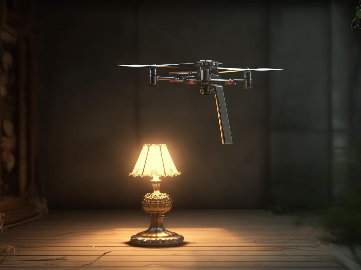 以台灯为锚，稳控无人机飞行