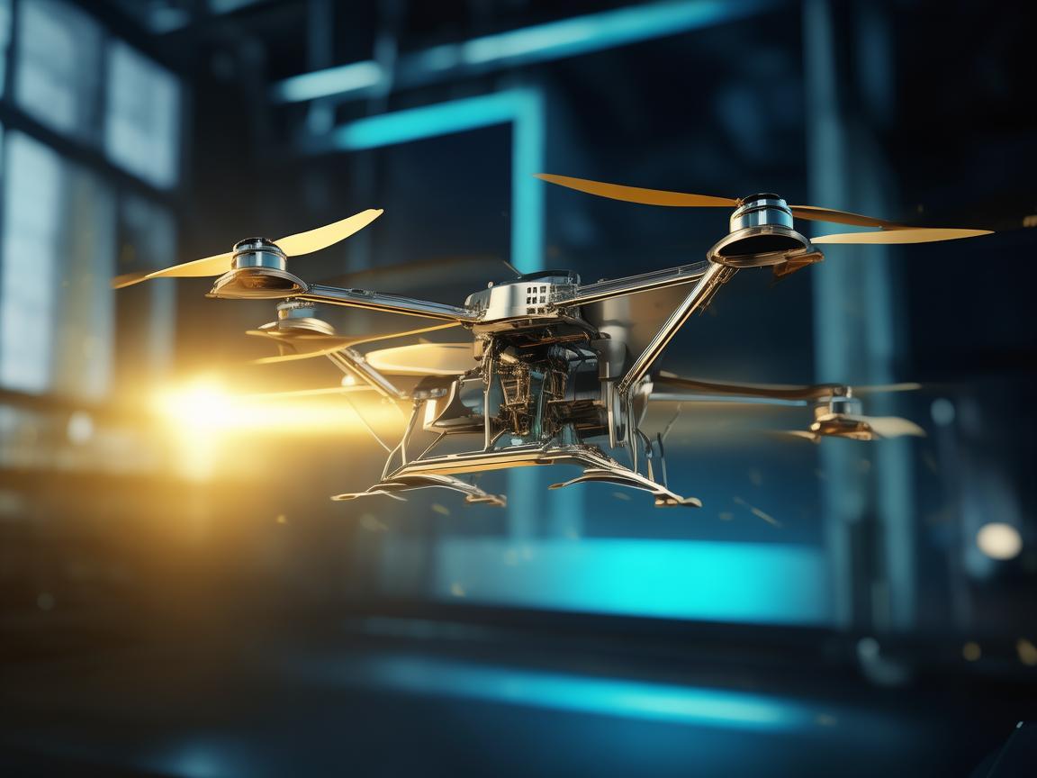 投影仪助力无人机飞行稳定