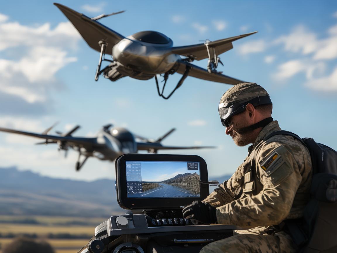 士兵与无人机飞行稳定的紧密关联