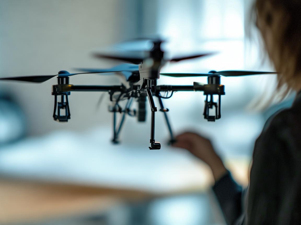 教师助力无人机飞行稳定